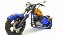 W pełni działający motocykl z drukarki 3D