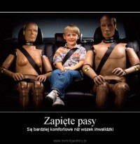 Pasy są bardziej komfortowe niż wózek inwalidzki