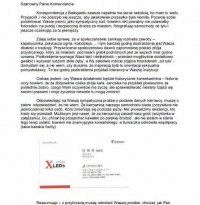 list do pana komendanta